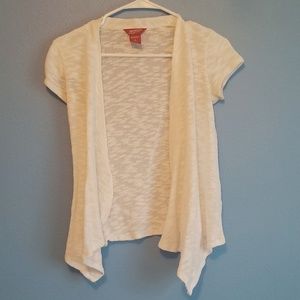 Kids White Cardigan